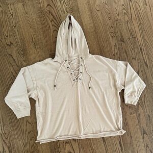 Aerie Oversized Hoodie Sweatshirt Large